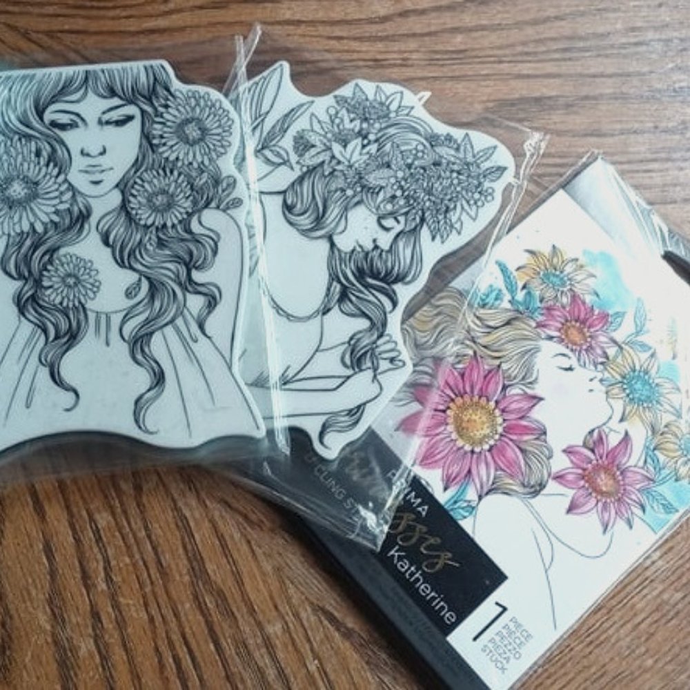 Prima Large Cling Stamps